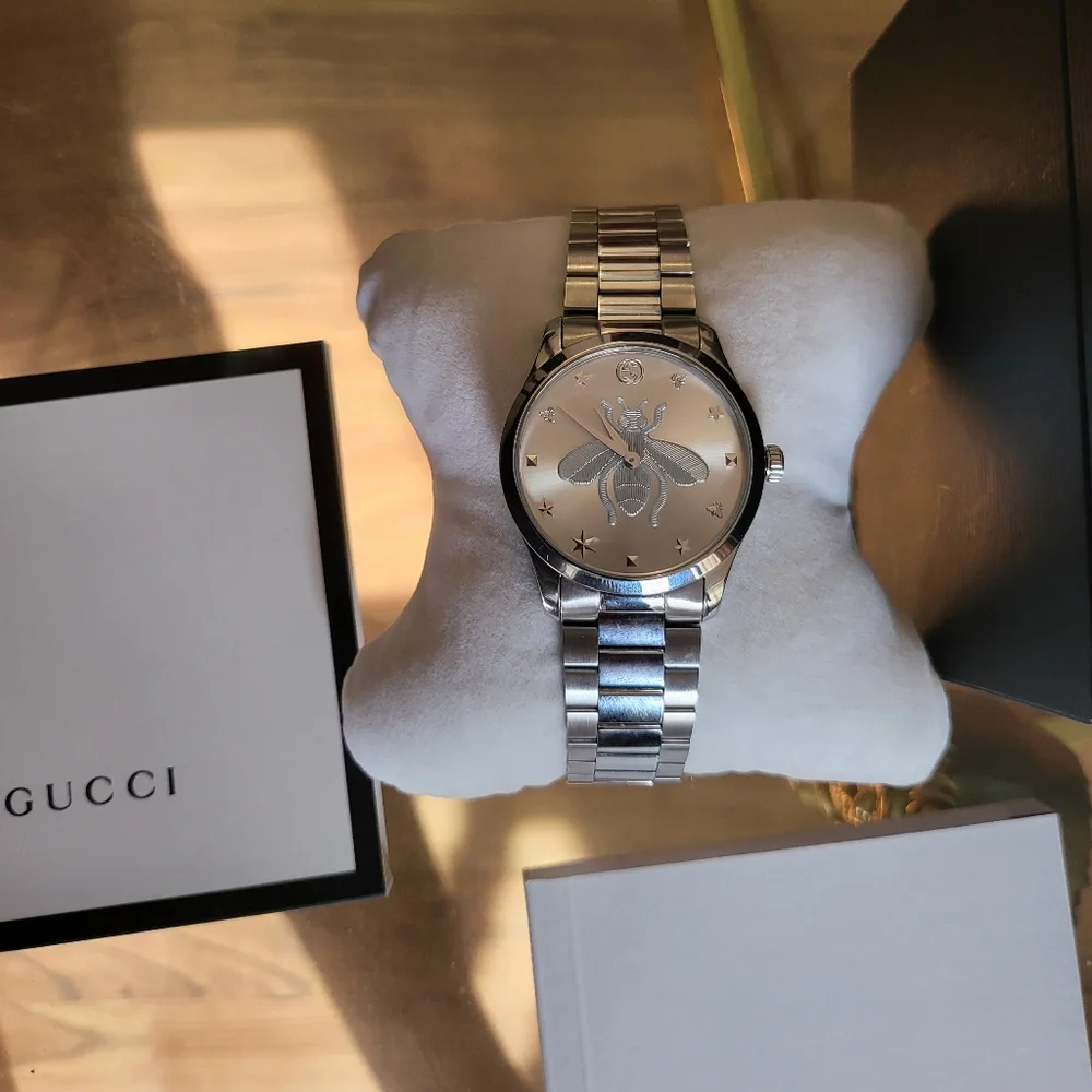Authentic Gucci Bee Watch 38MM - Picture 2 of 11